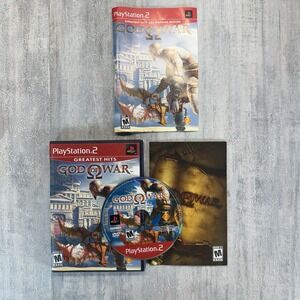 God of War Greatest Hits (Playstation 2 PS2) Complete w/ Manual & French Cover